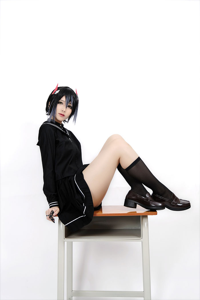 COSPLAY图赏:《碧蓝航线》胡藤短发造型完美~ COSPLAY图赏:《碧蓝航线》胡藤短发造型完美~