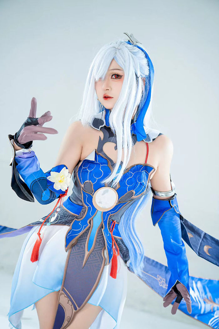 [cosplay]崩坏 星穹铁道镜流，以月色为剑