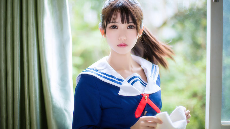 鳗鱼霏儿是谁?鳗鱼霏儿cos学生装写真图集欣赏! 鳗鱼霏儿是谁?鳗鱼霏儿cos学生装写真图集欣赏!