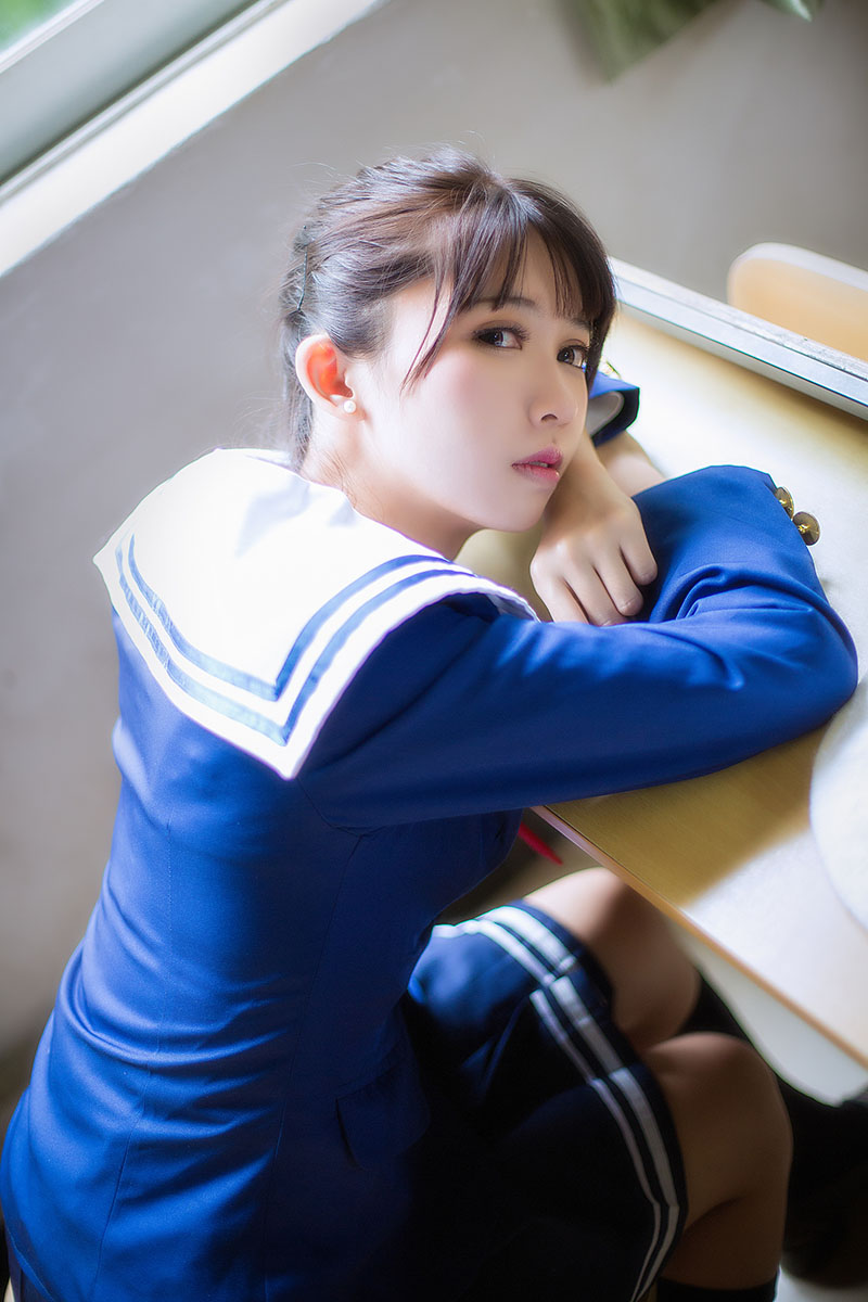 鳗鱼霏儿是谁?鳗鱼霏儿cos学生装写真图集欣赏! 鳗鱼霏儿是谁?鳗鱼霏儿cos学生装写真图集欣赏!