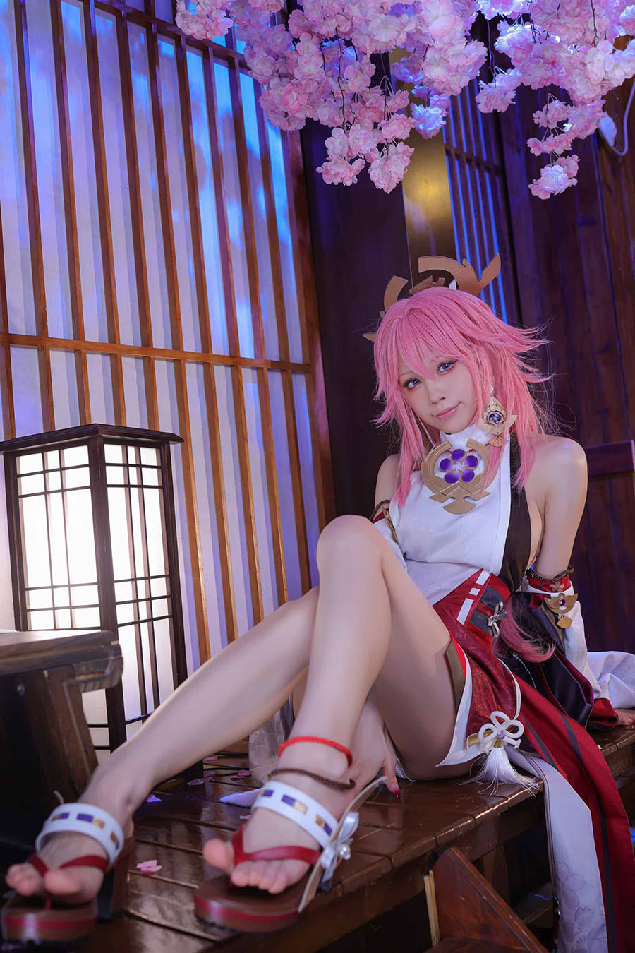 知名coser——水淼aqua一个有着特殊性格和魅力的角色~八重神子 知名coser——水淼aqua一个有着特殊性格和魅力的角色~八重神子