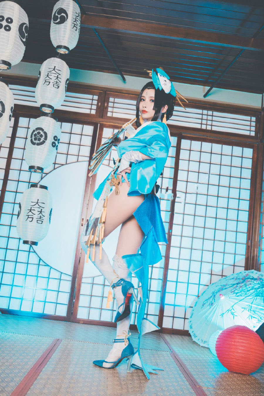 cosplay丨不知火舞 :王者荣耀  魅语灵猫 罗小扇白兰花,纤腰玉带舞天纱! cosplay丨不知火舞 :王者荣耀  魅语灵猫 罗小扇白兰花,纤腰玉带舞天纱!
