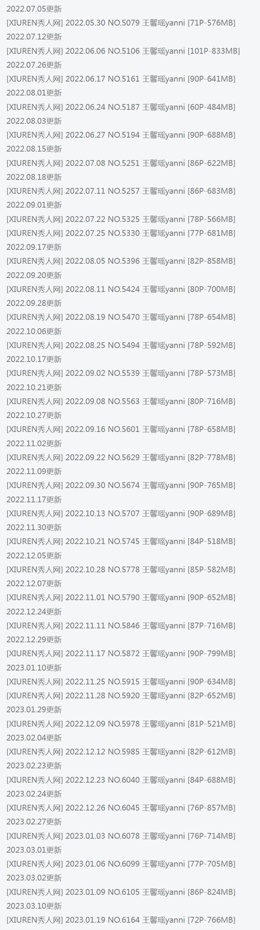 王馨瑶yanni个人资料，写真美图摄影作品，榜上有名的校花级美女~