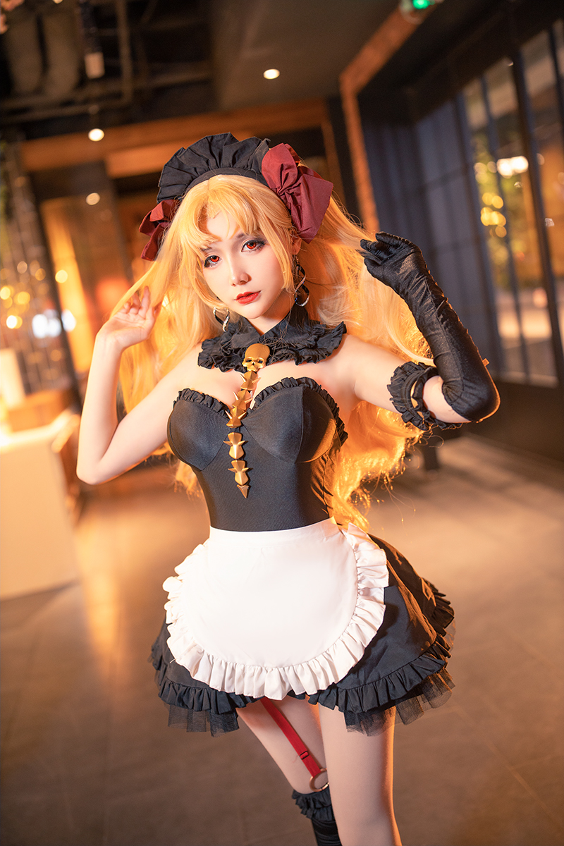 Coser仙九Airi:【冥 界 之 花】 | FGO艾蕾女仆cos ，埃列什基伽勒cos图集