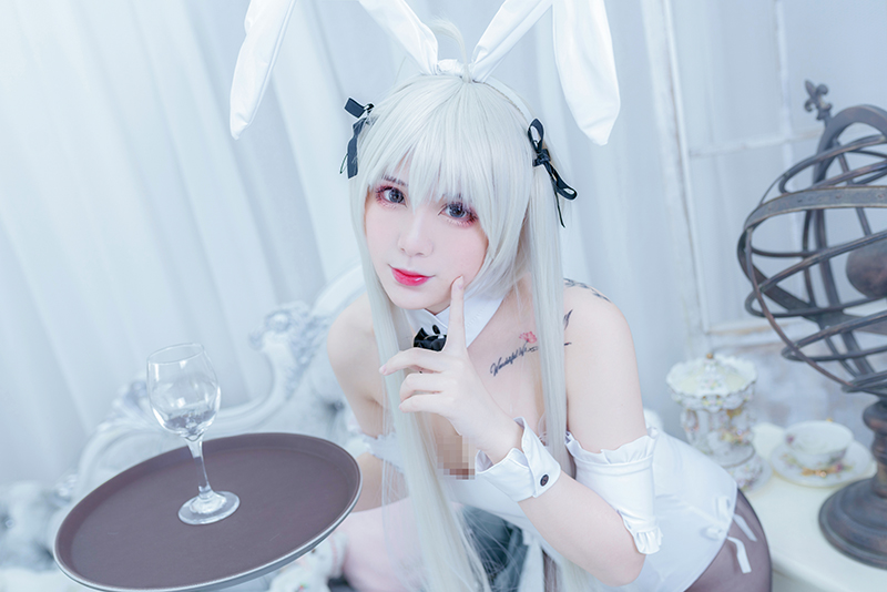 【cosplay】羊大真人 |缘之空|穹妹兔女郎COS写真图片