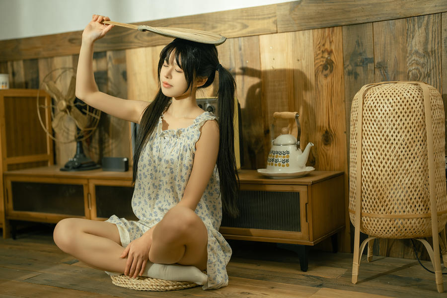 rua阮阮cos小翠花，灵动俏皮的古风美少女再现