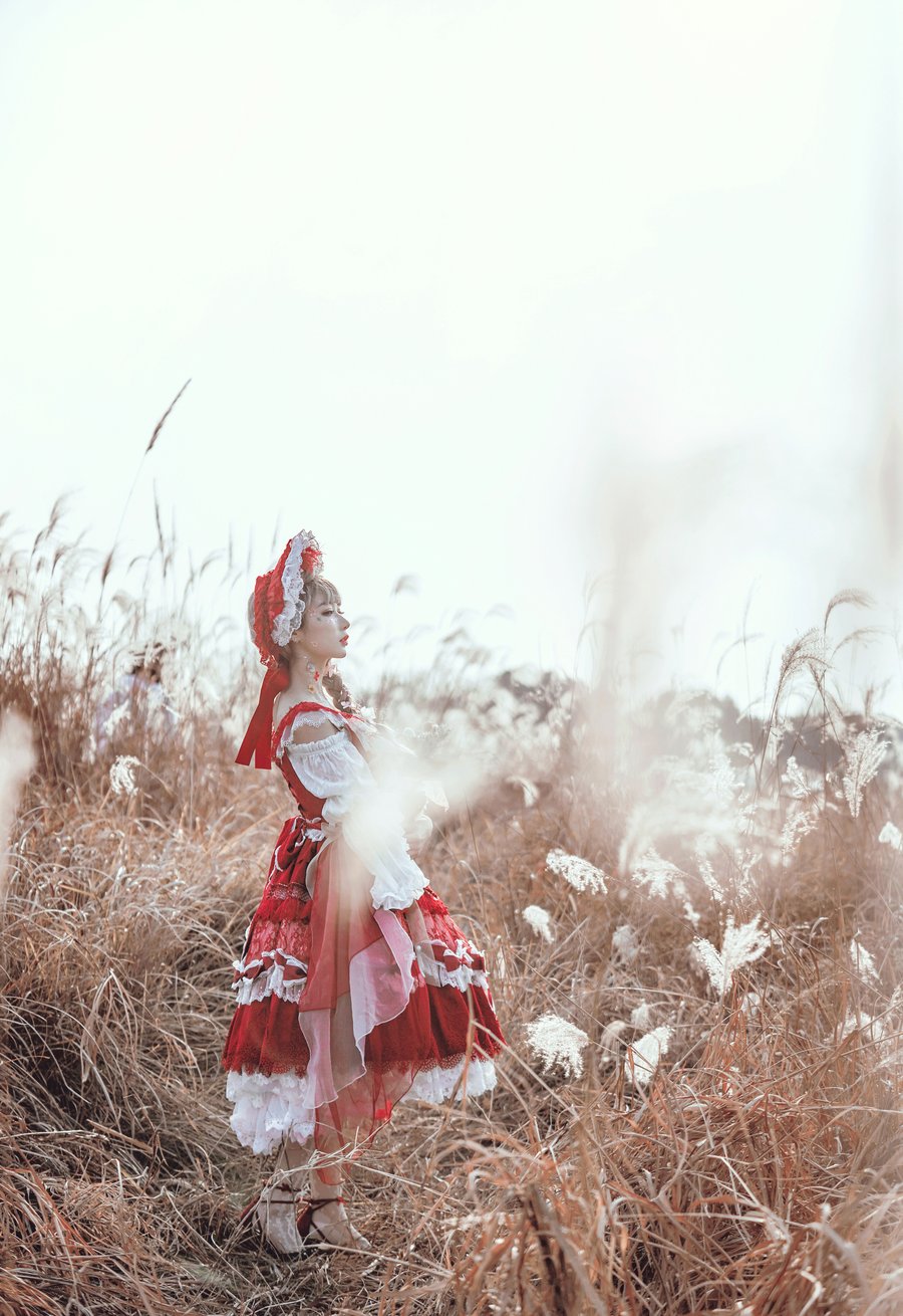 阿包也是兔娘cos lolita红裙图片唯美图赏 阿包也是兔娘cos lolita红裙图片唯美图赏