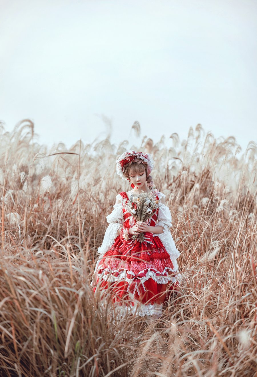 阿包也是兔娘cos lolita红裙图片唯美图赏 阿包也是兔娘cos lolita红裙图片唯美图赏