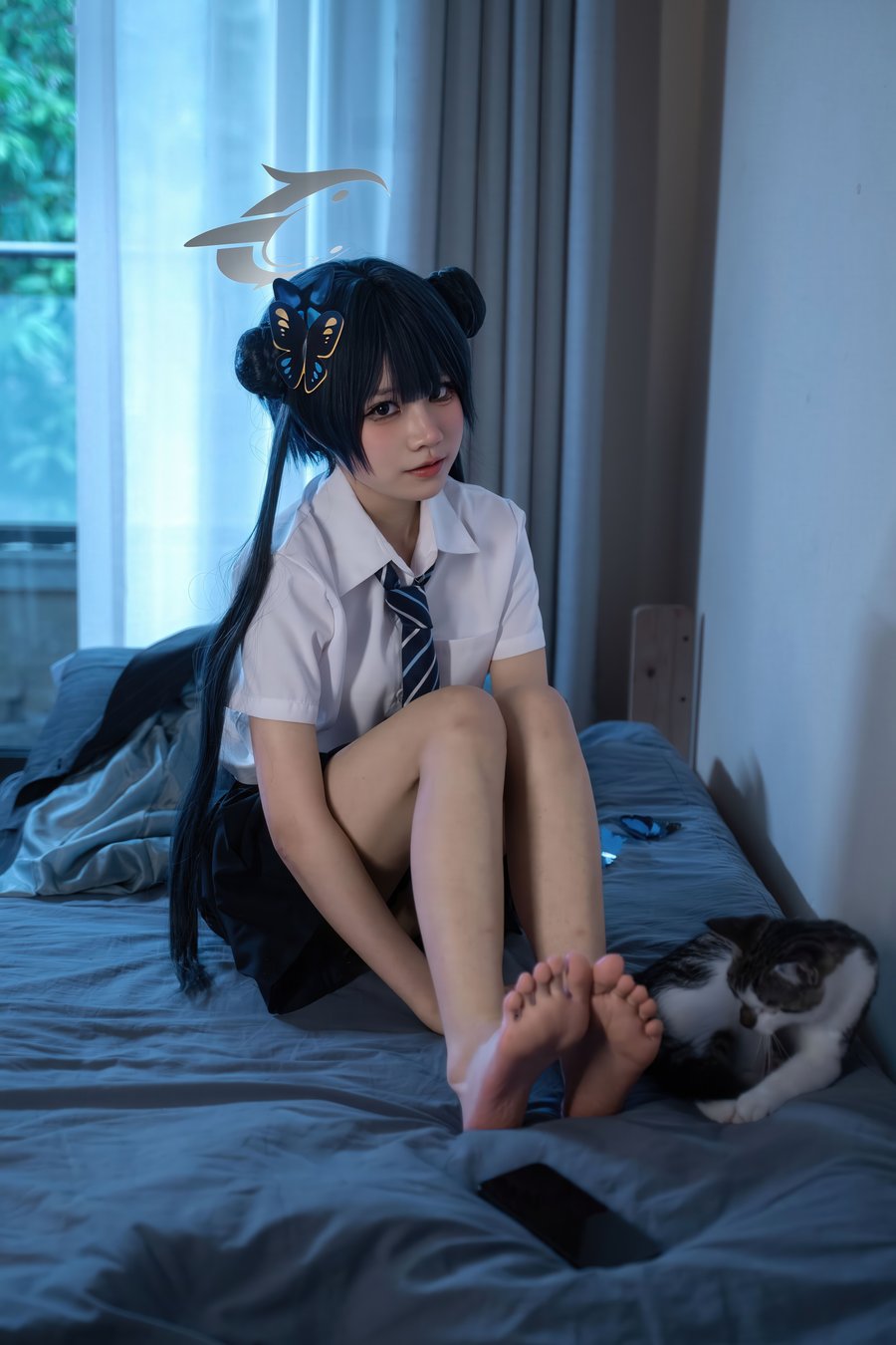 清水凪扮演龙华妃咲JK制服图集欣赏 清水凪扮演龙华妃咲JK制服图集欣赏