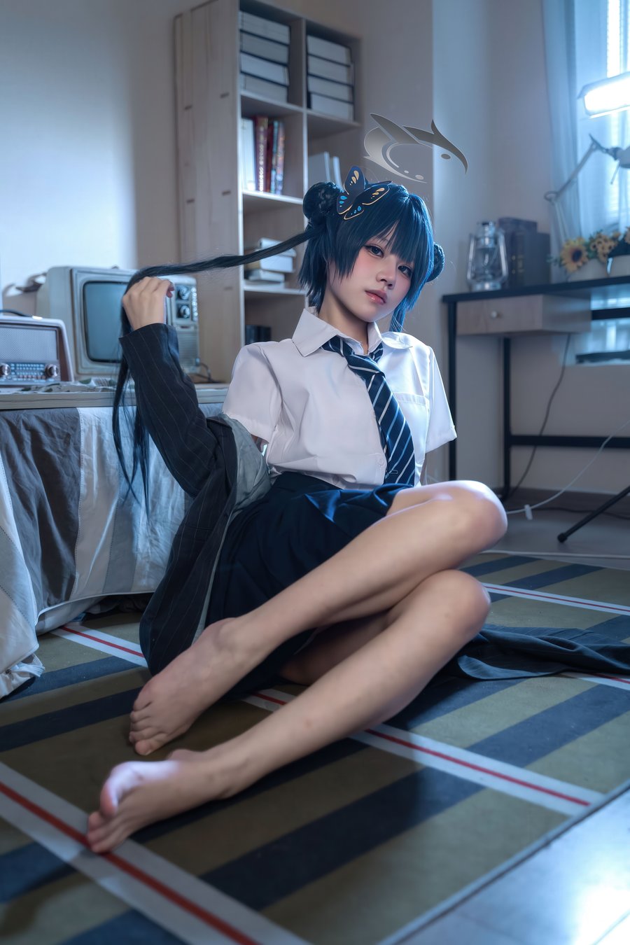 清水凪扮演龙华妃咲JK制服图集欣赏 清水凪扮演龙华妃咲JK制服图集欣赏