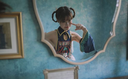 星黛鹿鹿(千反田鹿子)个人简介，cos小僵尸超精美cosplay美图