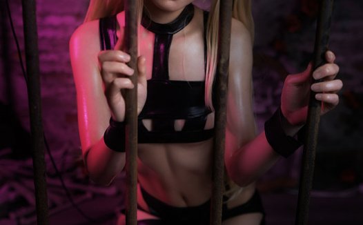 《路人女主》千反田鹿子英梨梨黑色束身衣展示曼妙好身材~超精美cosplay