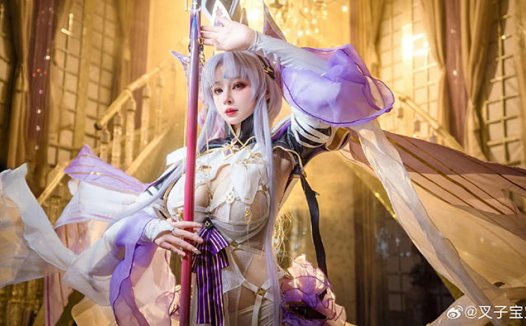 叉子宝宝最新cosplay图片包 利维坦Cos美图