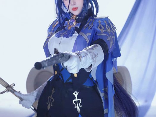 《原神》cosplay克洛琳德，雷系单手剑御剑姐，喜不喜欢嗯？