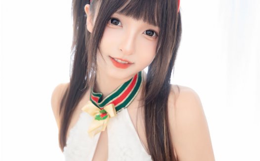 神楽坂真冬：精选写真合集《白色祈愿》二次元少女主播