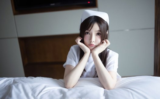 糯美子MINIBabe个人资料，护士制服，演绎白衣天使美图图集~