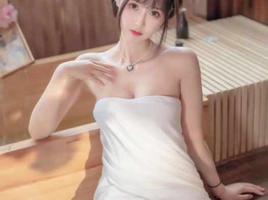【少女写真】羽生三未日式泡温泉写真，出水芙蓉堪神奇~