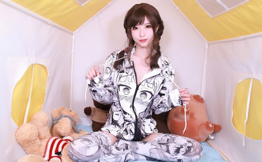 COS：清水由乃 cosplay美图 cos写真套图合集漫画运动服，拥有绝美的颜值和完美的身材