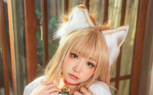 知名福利coser--喵小吉：写真作品美图欣赏，火辣辣的爆机少女！