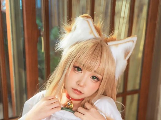 知名福利coser--喵小吉：写真作品美图欣赏，火辣辣的爆机少女！