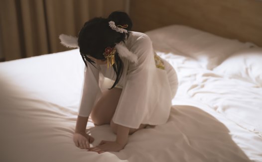 Coser星之迟迟：仙鹤报恩cosplay作品鉴赏，写真cos图片~