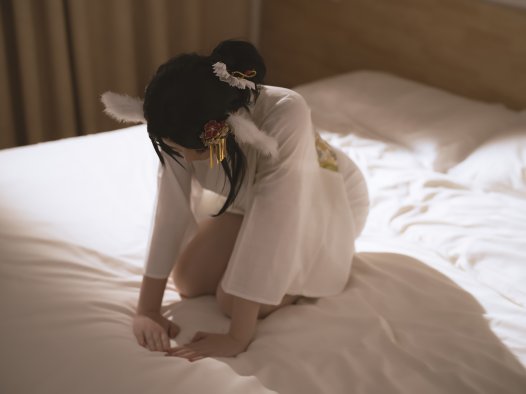 Coser星之迟迟：仙鹤报恩cosplay作品鉴赏，写真cos图片~