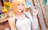 Cos写真| 霜月shimo| fgo系列cos美图-泳装贞德
