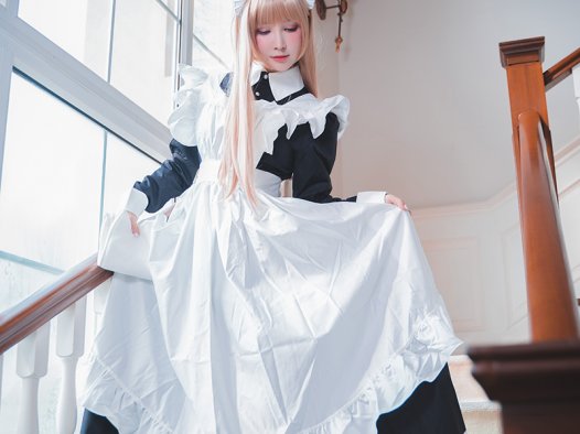 Coser一千只猫薄禾:写真合集cos图片【女仆】