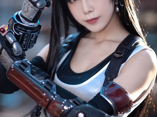 水淼aqua 最终幻想VII·蒂法原皮cos作品