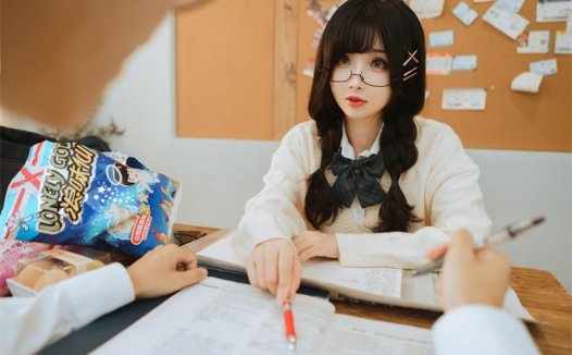 Rioko凉凉子cos青梅竹马，温暖回忆扑面而来