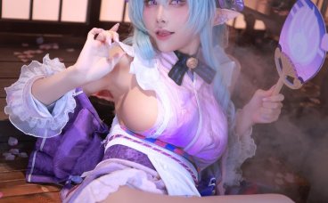 水淼aqua COS梦见月瑞希图片写真,梦幻少女心珍藏版