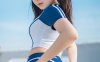 虎森森cos体操服图片写真 清纯可爱校园风
